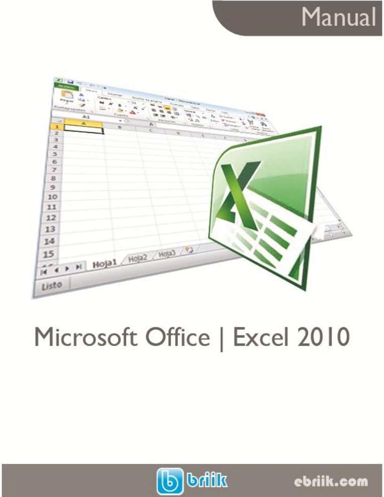 Imágen de pdf Manual Microsoft Office Excel 2010