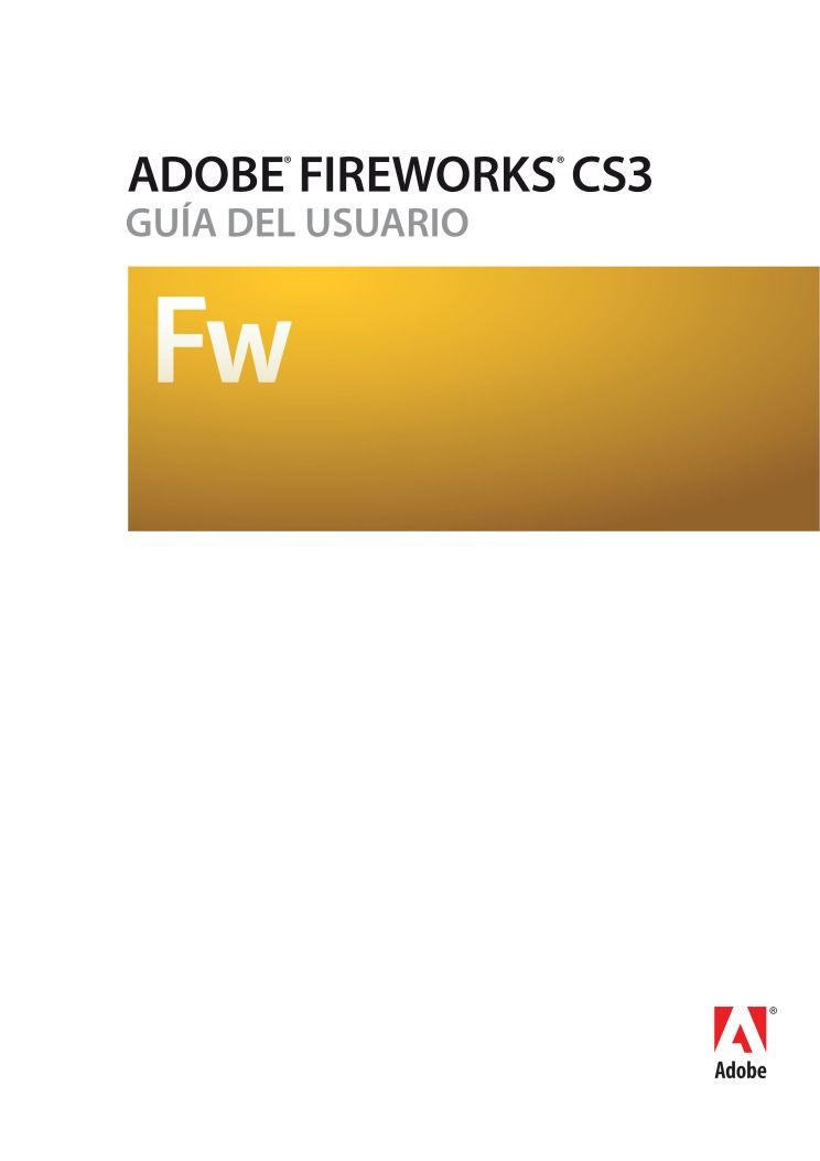 Imágen de pdf Adobe Fireworks CS3 - Guía del usuario
