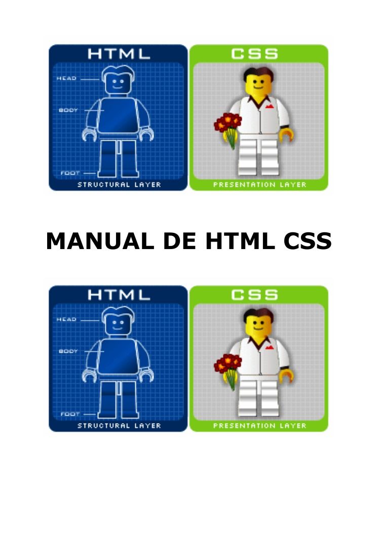 Imágen de pdf Manual de HTML CSS