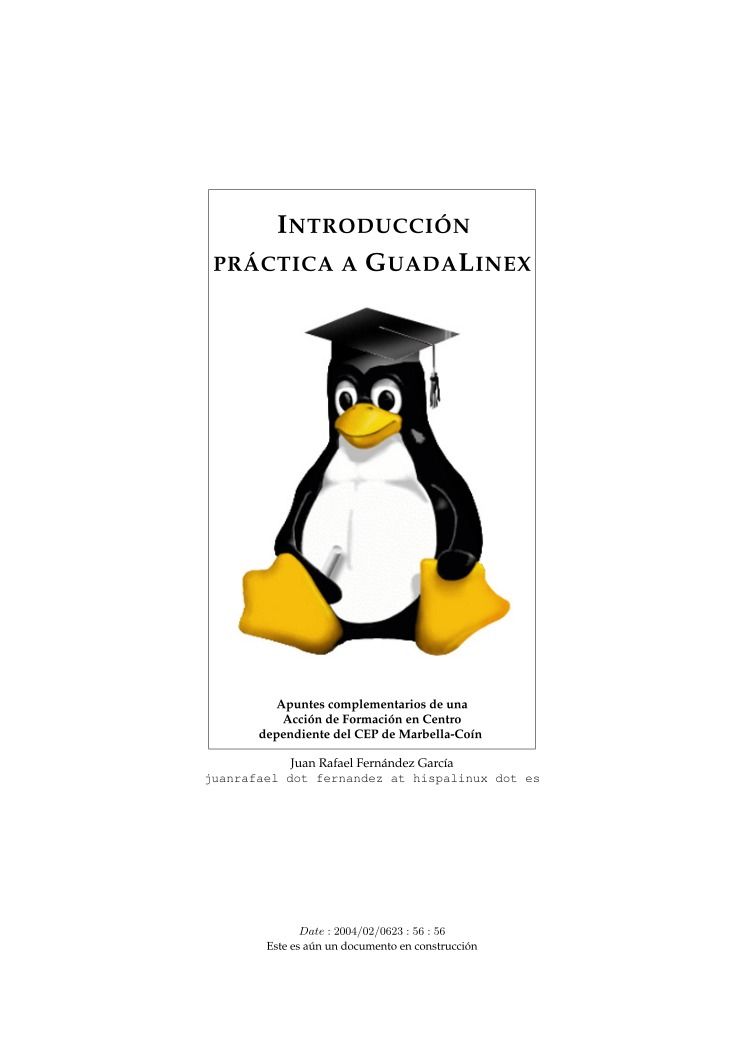 Imágen de pdf Introducción práctica a GuadaLinex
