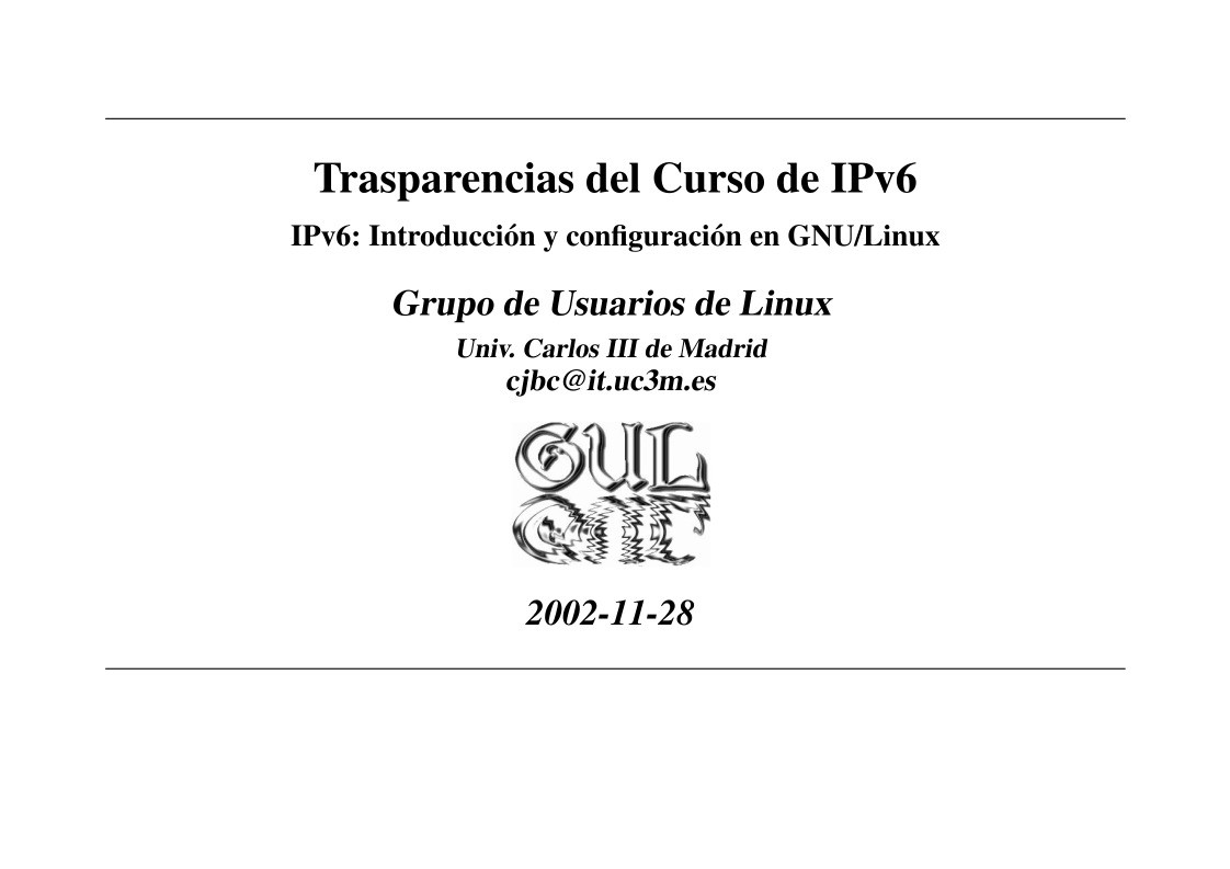 Imágen de pdf IPv6: Introducción y configuración en GNU/Linux