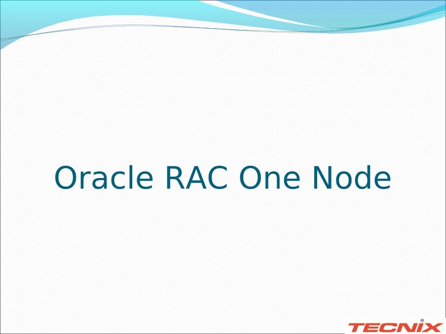 Imágen de pdf Oracle RAC One Node