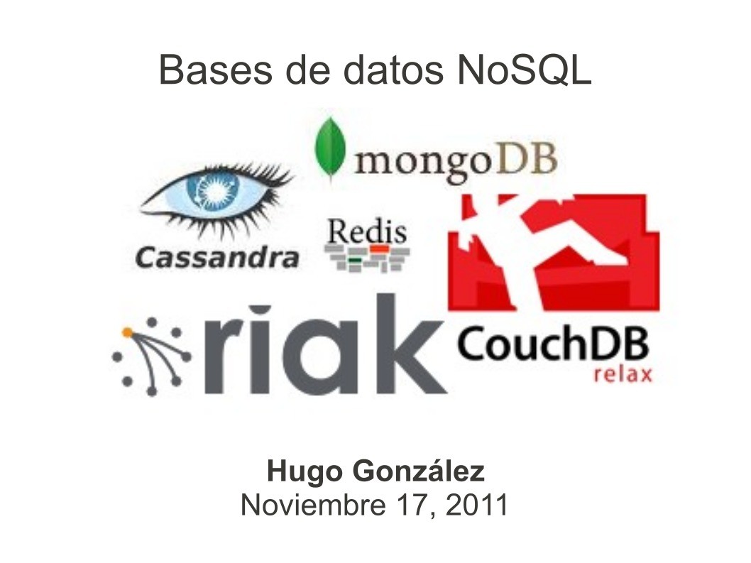 Imágen de pdf Bases de datos NoSQL