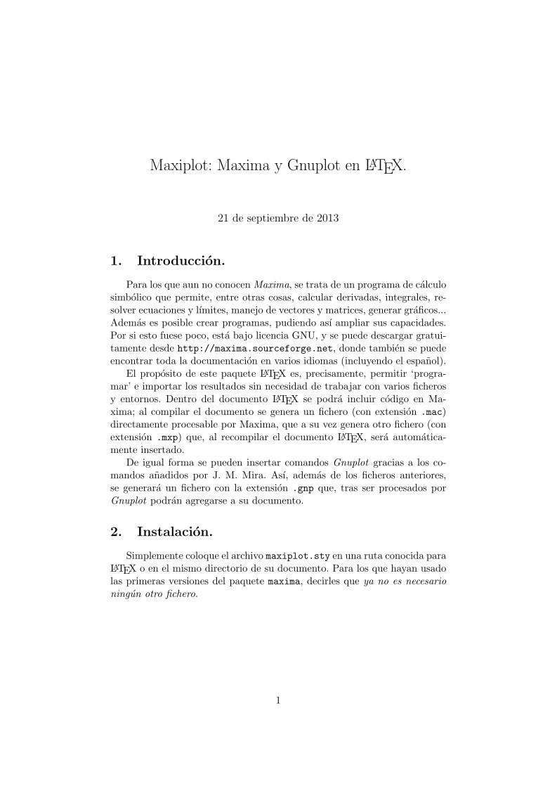 Imágen de pdf Maxiplot: Maxima y Gnuplot en LATEX