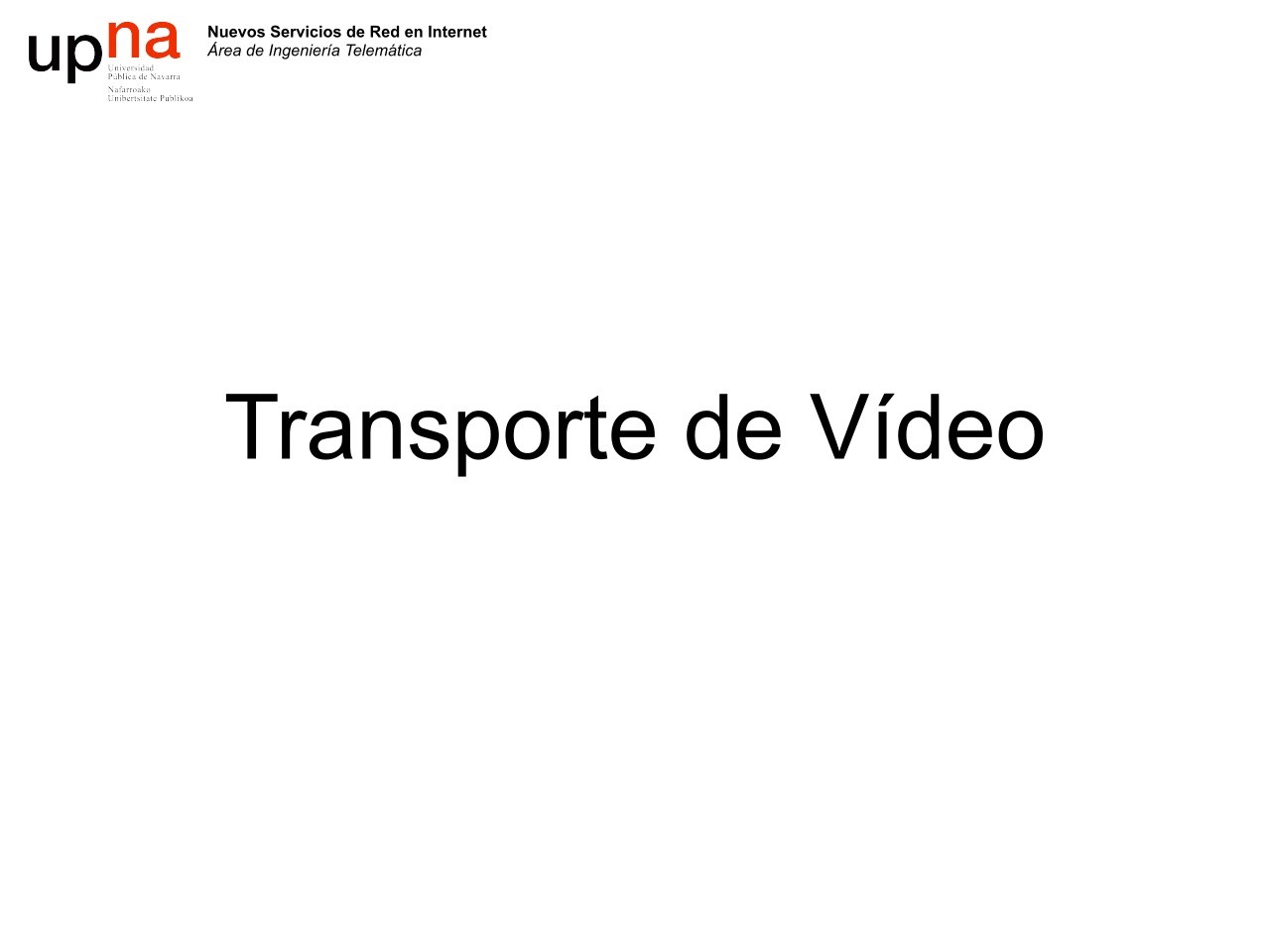 Imágen de pdf Transporte de Vídeo