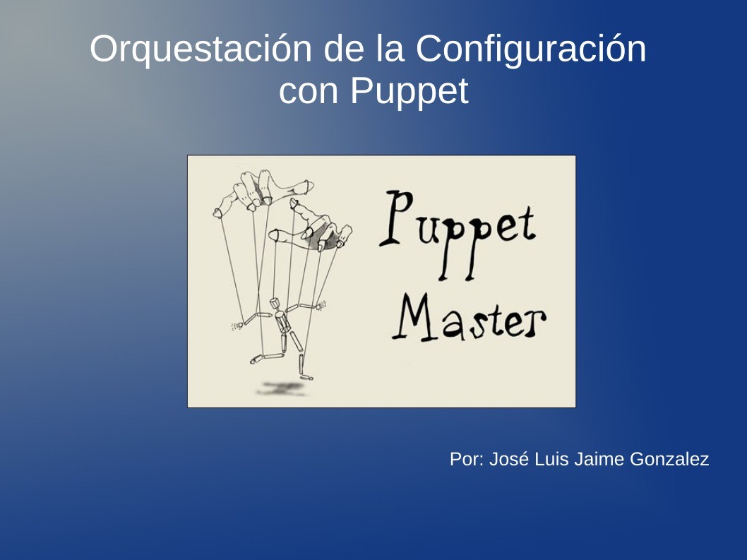 Imágen de pdf Orquestación de la configuración con Puppet