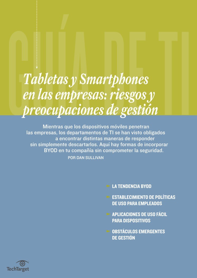 Imágen de pdf Tabletas y Smartphones en las empresas: riesgos y preocupaciones de gestión