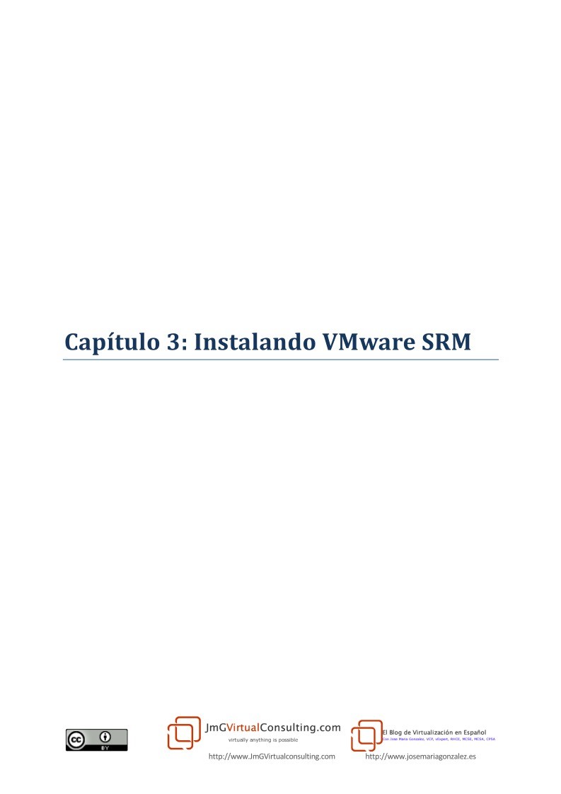 Imágen de pdf VMware SRM 1.1 - Capítulo 3: Instalando VMware SRM