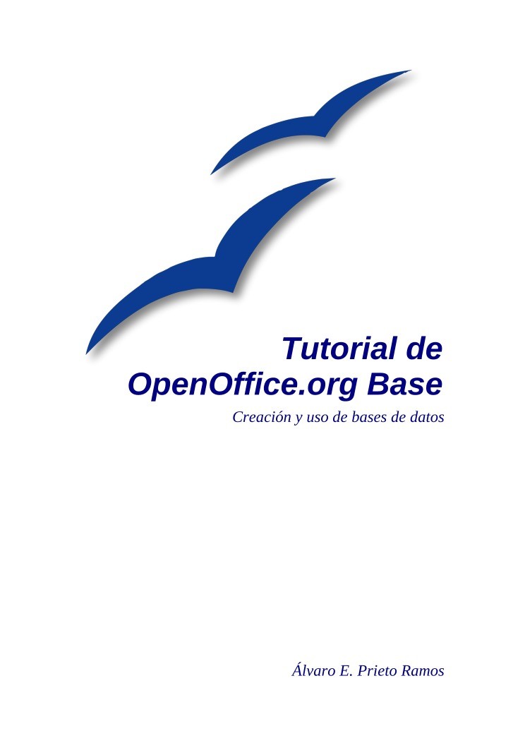Imágen de pdf Tutorial de OpenOffice.org Base