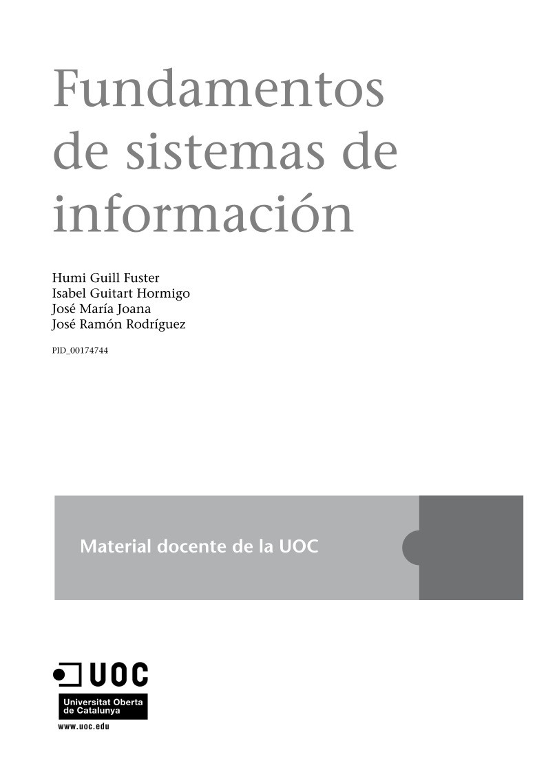 Imágen de pdf Fundamentos de sistemas de información
