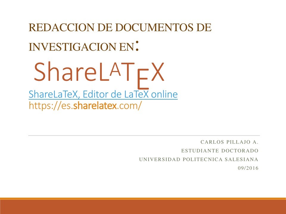 Imágen de pdf ShareLaTeX, Editor de LaTeX online