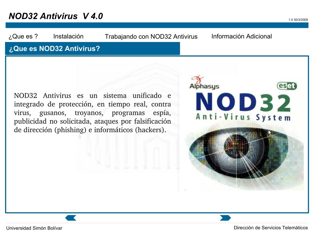 Imágen de pdf Qué es NOD32 Antivirus