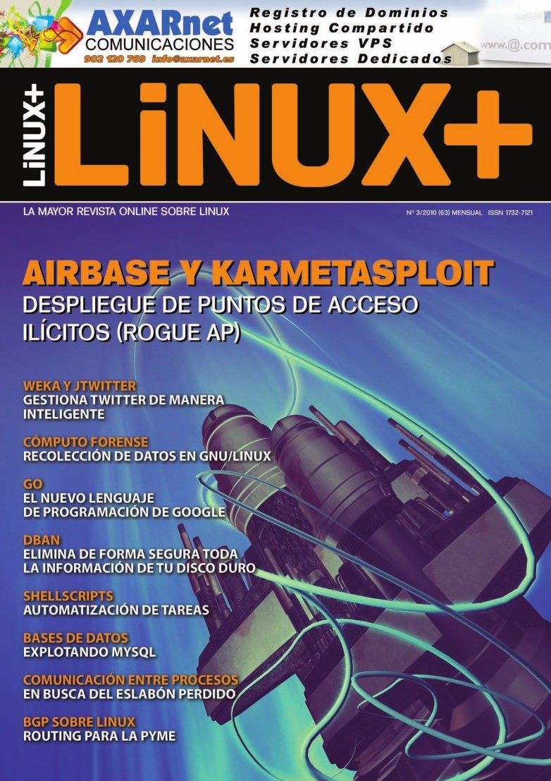 Imágen de pdf Linux+ #3/2010
