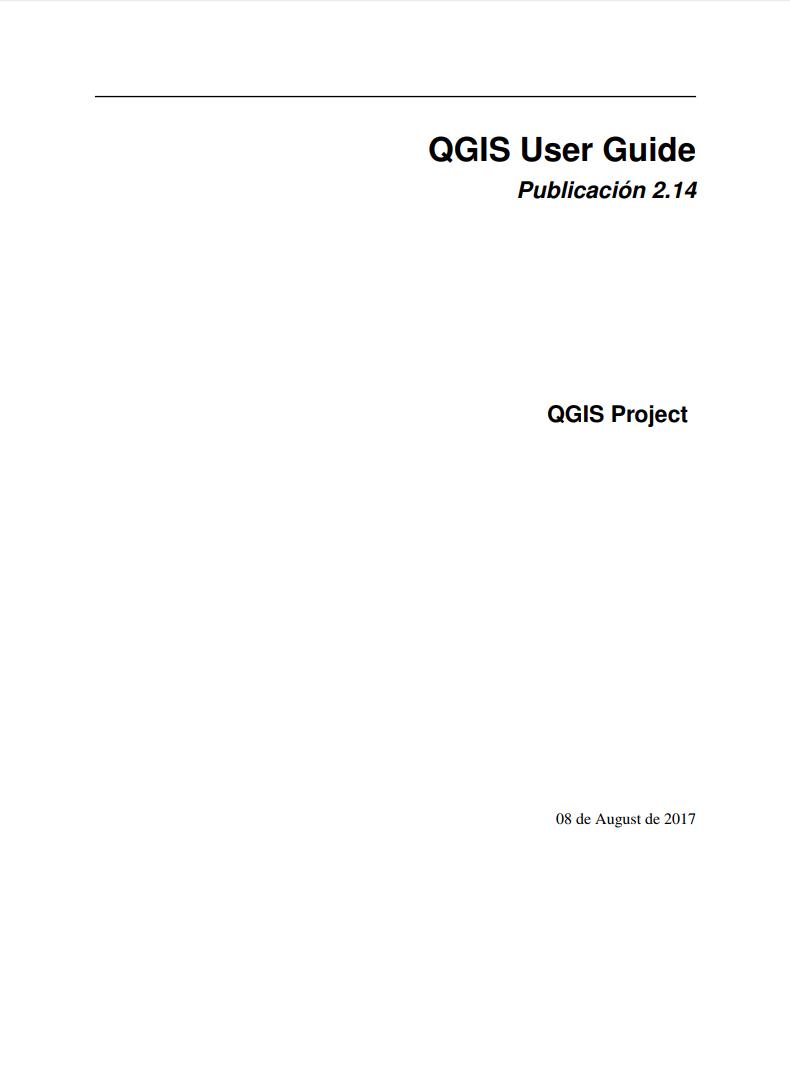 Imágen de pdf QGIS User Guide