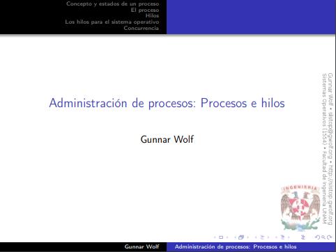 Imágen de pdf Administración de procesos: Procesos e hilos