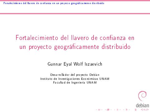 Imágen de pdf Fortalecimiento del llavero de confianza en un proyecto geográficamente distribuido