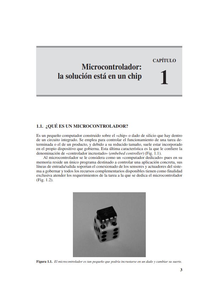 Imágen de pdf Microcontrolador: la solución está en un chip - Capítulo 1