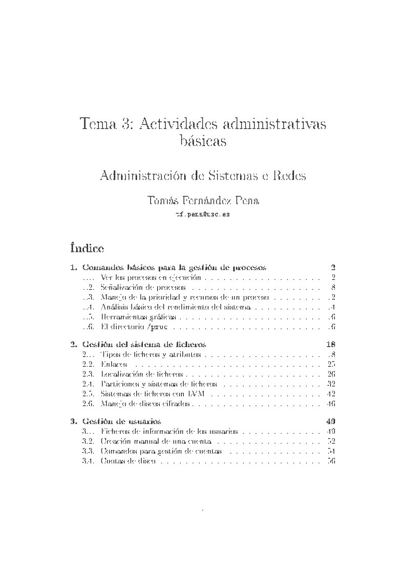 Imágen de pdf Tema 3: Actividades administrativas básicas - Administración de Sistemas e Redes