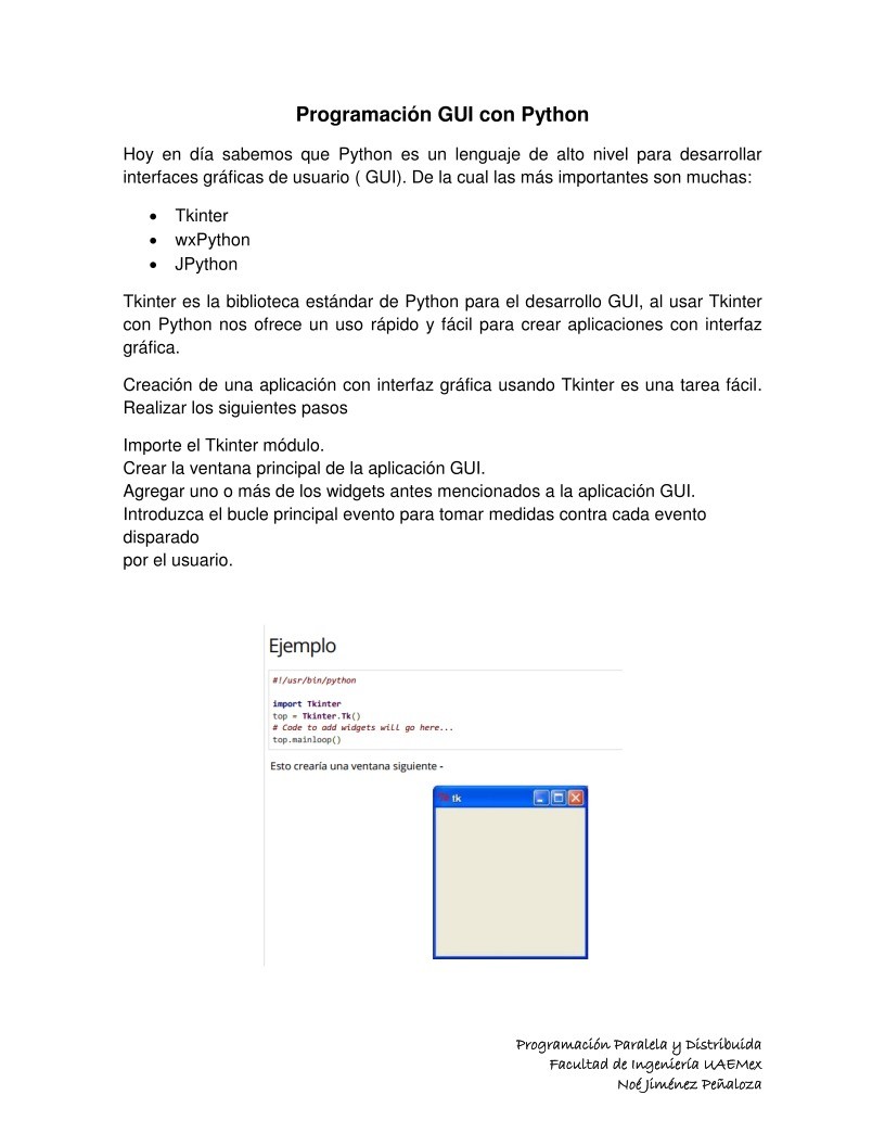 Imágen de pdf Programación GUI con Python