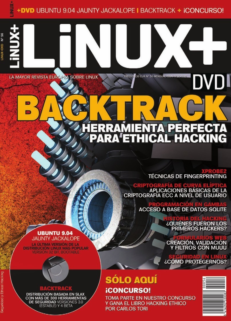 Imágen de pdf Linux+ #56 BackTrack