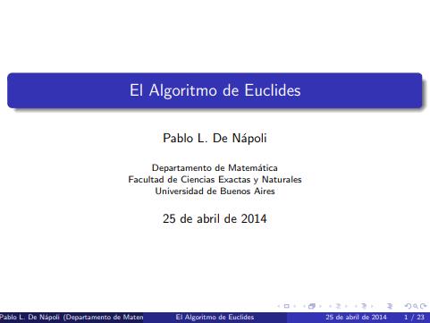 Imágen de pdf El Algoritmo de Euclides