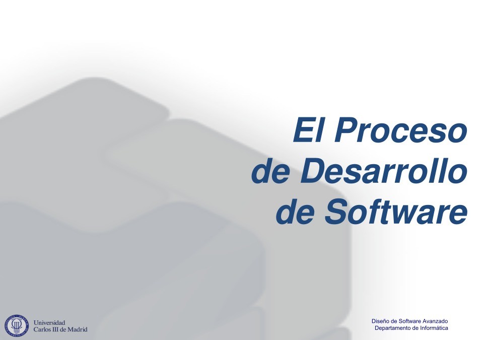 Imágen de pdf El Proceso de Desarrollo de Software
