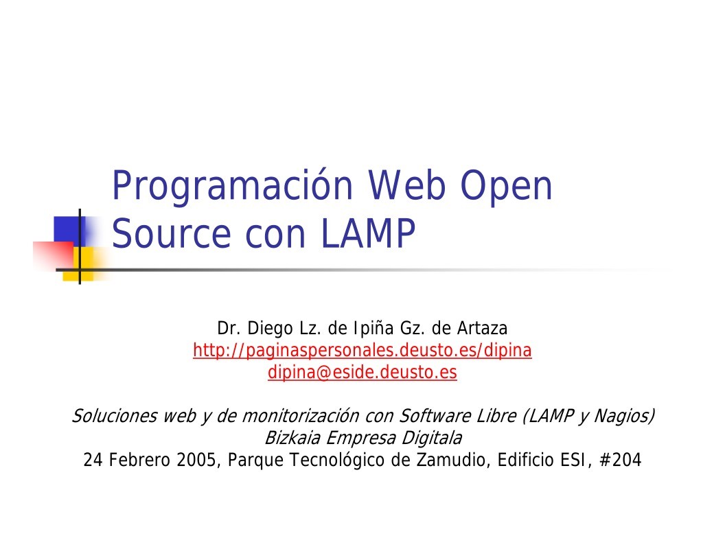 Imágen de pdf Programación Web Open Source con LAMP