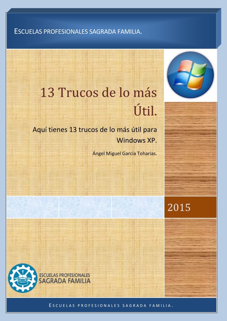 Imágen de pdf 13 Trucos de lo más útil para Windows XP
