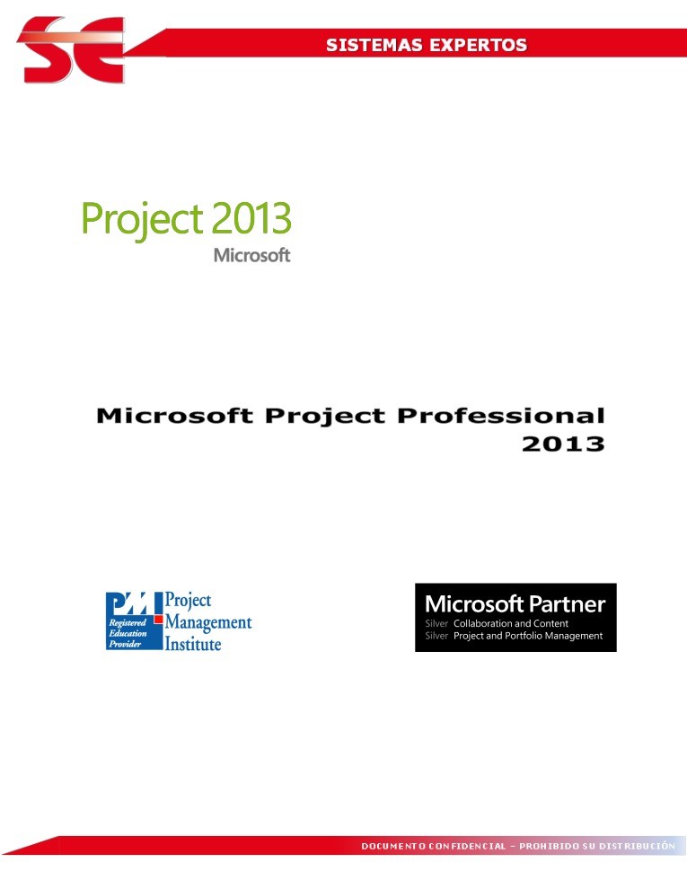 Imágen de pdf Manual Microsoft Project Professional 2013