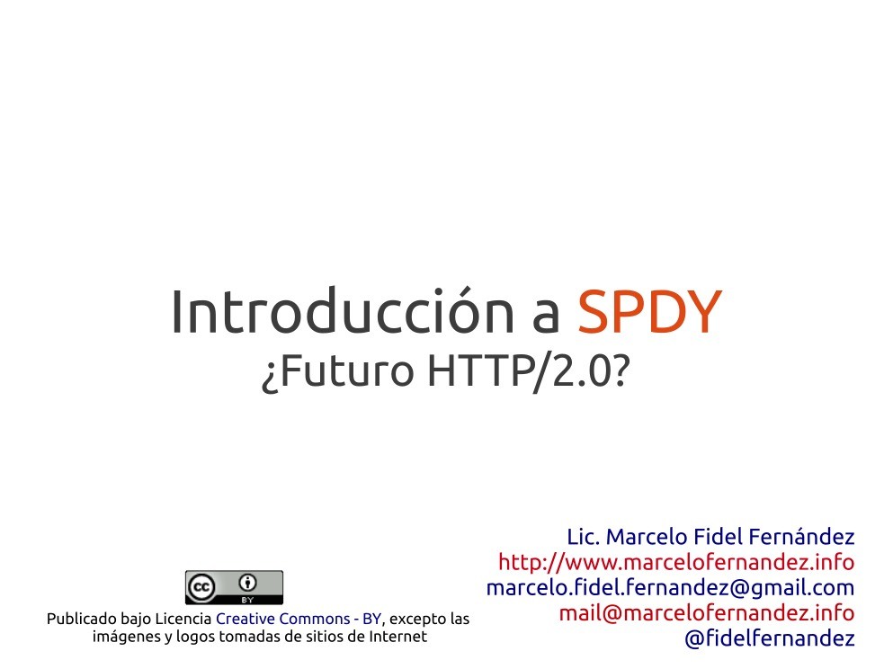 Imágen de pdf Introducción a SPDY ¿Futuro HTTP/2.0?