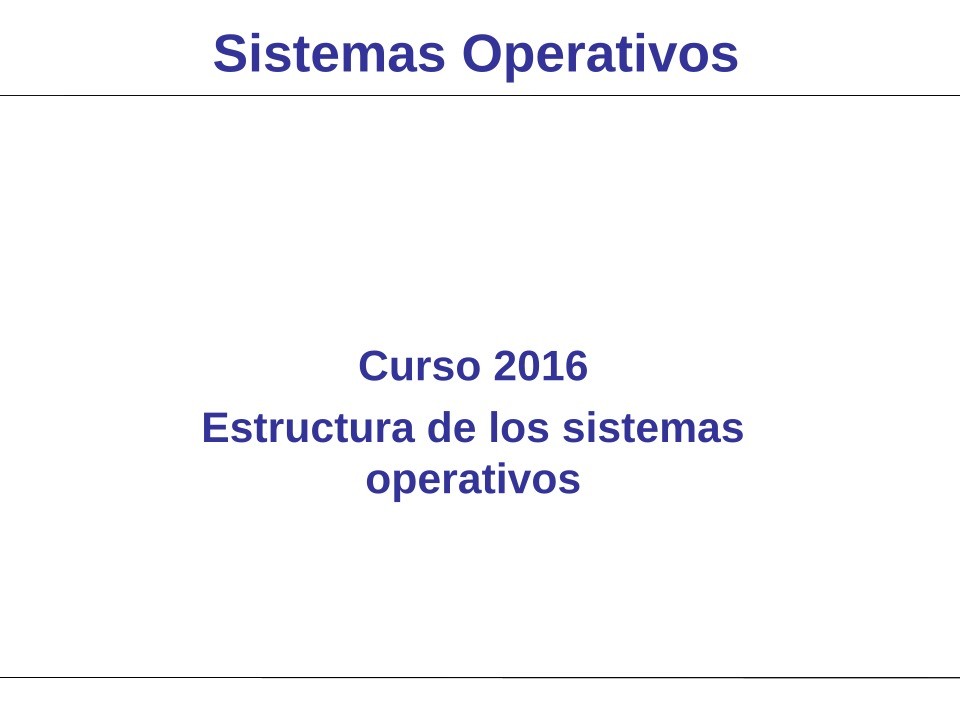 Imágen de pdf Estructura de los Sistemas Operativos