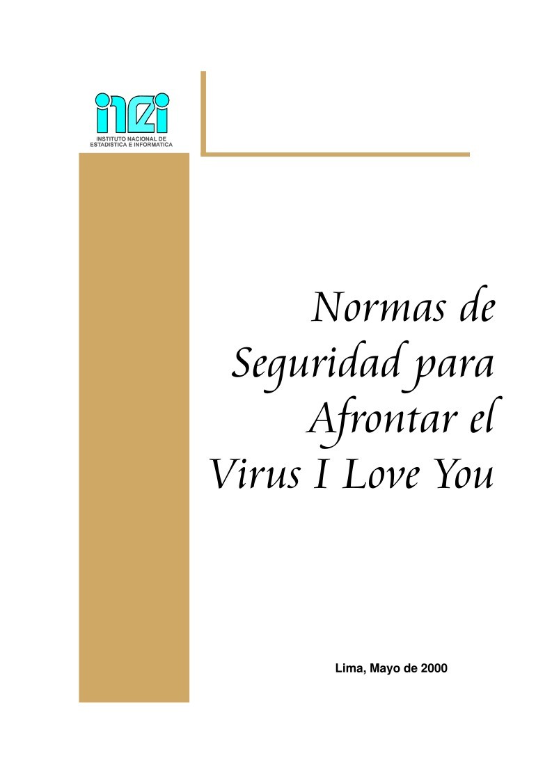 Imágen de pdf como afrontar el virus I LOVE YOU