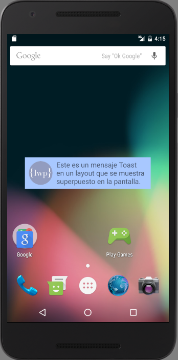 android-toast-layout