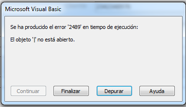 Error2489EjecucionMacro