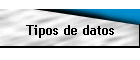 Tipos de datos