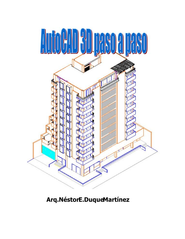 Imágen de pdf AUTOCAD 3D PASO A PASO