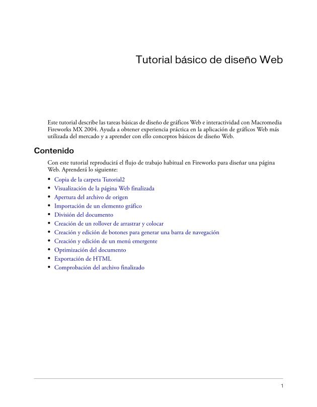 Imágen de pdf Tutorial básico de diseño Web