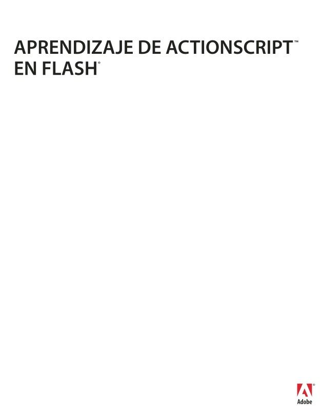 PDF de programación - Aprendizaje de ActionScript 2.0 en Flash