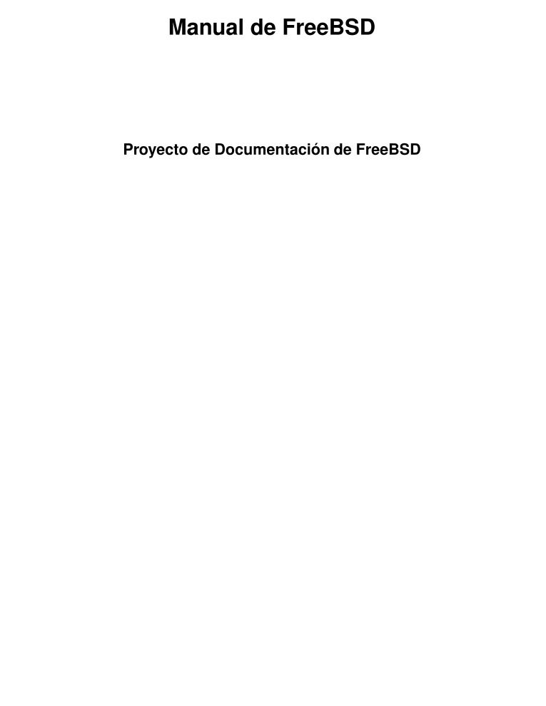 Imágen de pdf manual de FreeBSD - Proyecto de documentación de FreeBSD