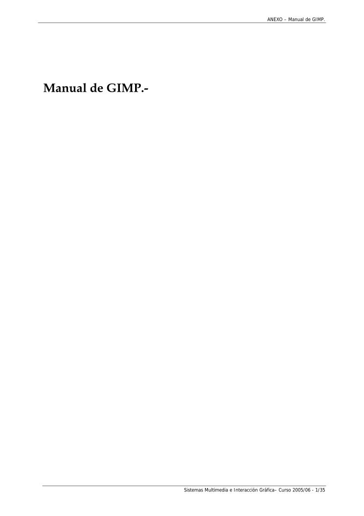 Imágen de pdf MANUAL DE GIMP