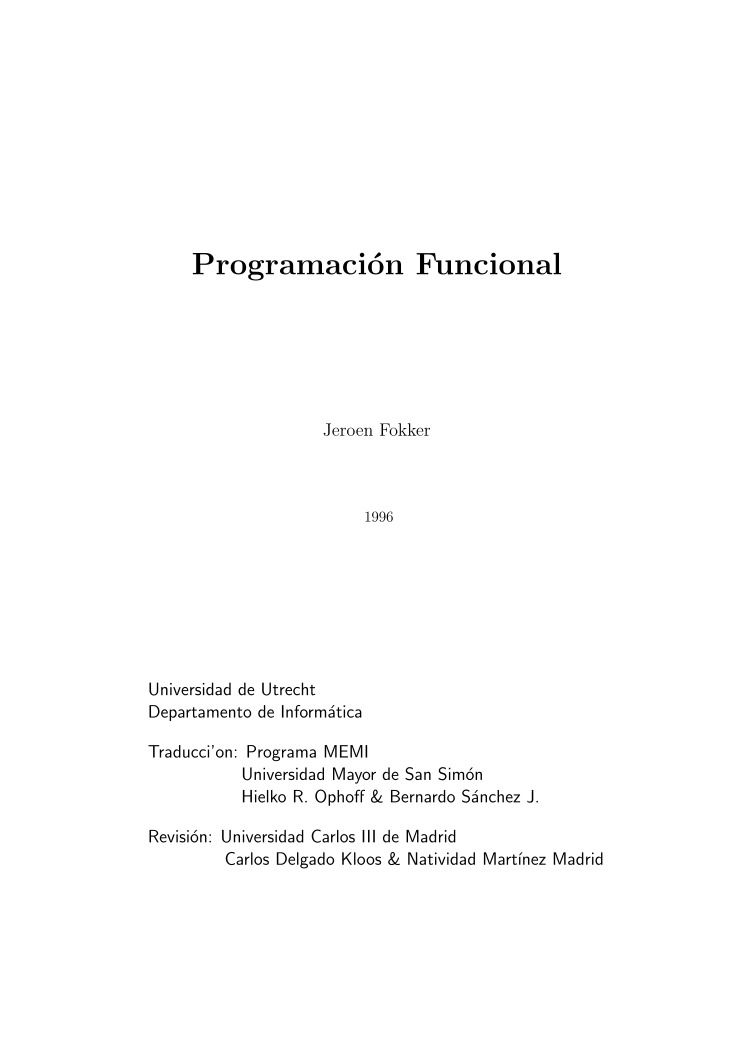 Imágen de pdf Programación Funcional