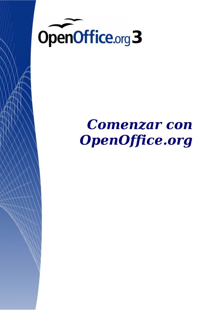 Imágen de pdf Comenzar con OpenOffice.org 3.x