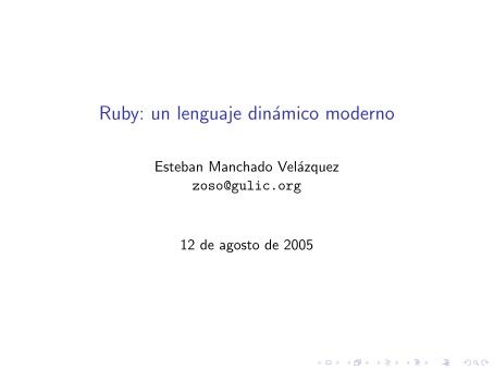 Imágen de pdf Ruby: un lenguaje dinámico moderno