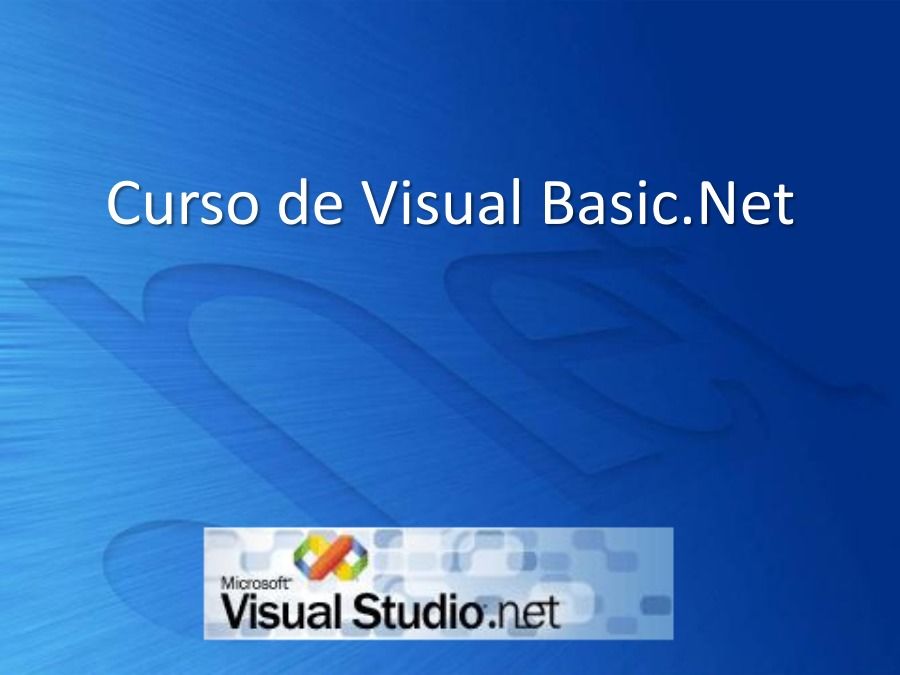 Imágen de pdf Curso de Visual Basic .Net