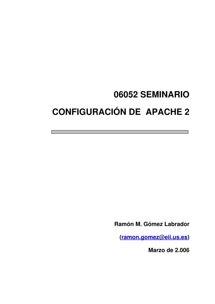 Imágen de pdf Administración de sistemas Linux RedHat - Configuración de Apache 2