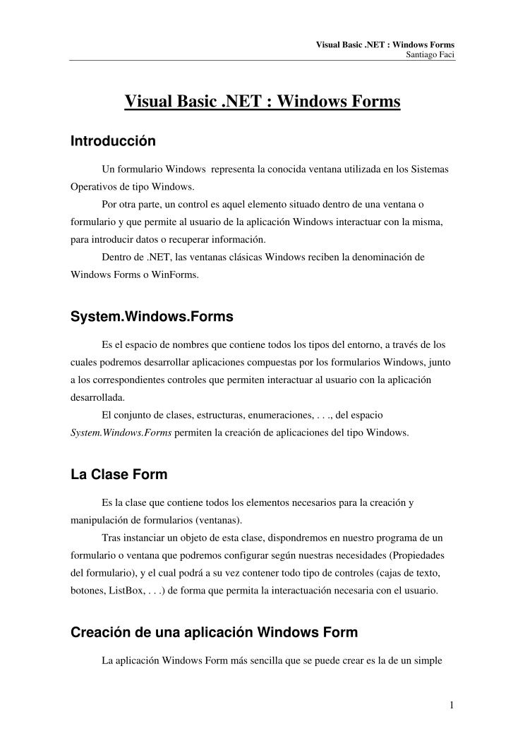 Imágen de pdf Visual Basic .NET: Windows Forms