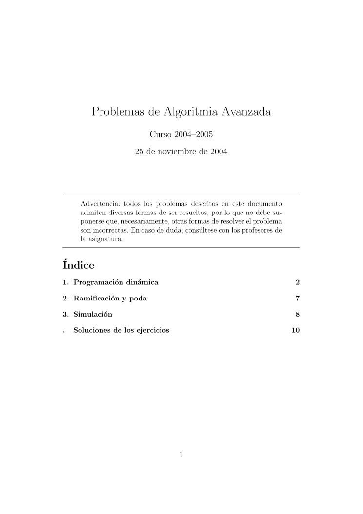 Imágen de pdf Problemas de algoritmia avanzada