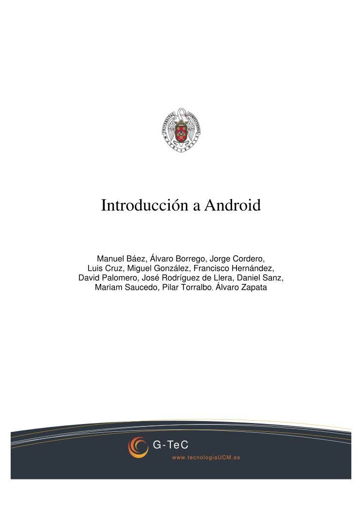 Imágen de pdf Introducción a Android