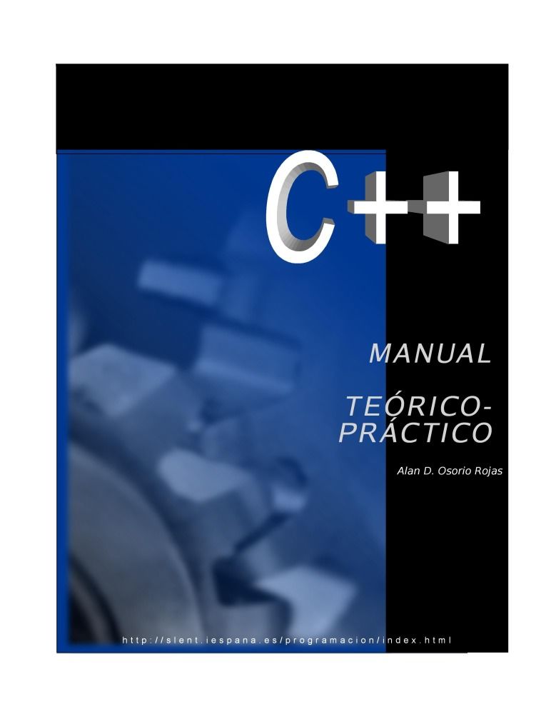Imágen de pdf C++ Manual Teórico-Práctico