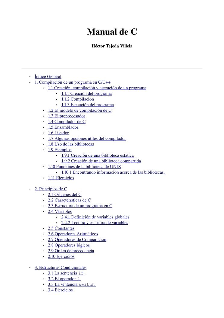 Imágen de pdf manual de C